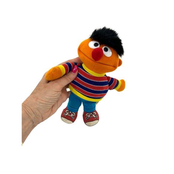 Ernie Sesame Street Plush Toy Vintage Applause 1990s Muppets Jim Henson Unisex - Picture 10 of 17